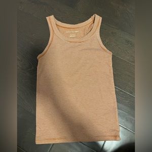 American eagle orange tank top size: XS